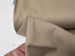 Twillvævet lærred - kraftigere lækker kvalitet, cottoncoat beige