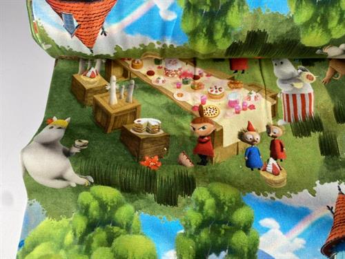 Bomuldsjersey - moomin and cake party