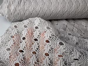 Strik - fineste, fine blide grå strik