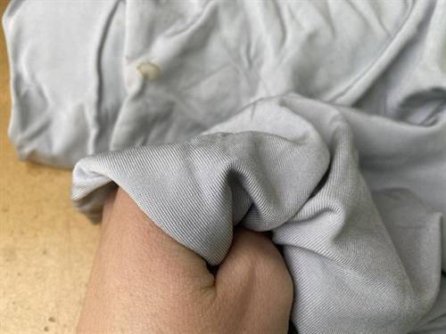 Polyesterjersey - blank i silvergrey