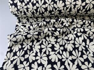 Viscosejersey - fine blomstermotiver