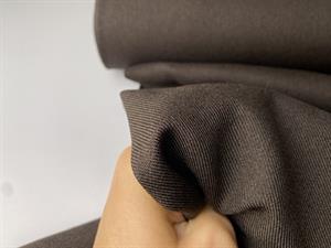 Gardinstof - lækker brun med flot struktur