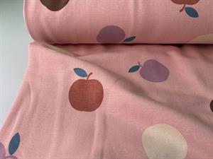French terry - apples poudre