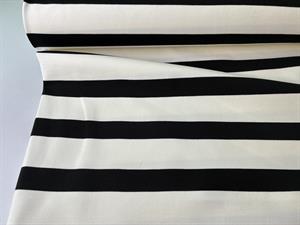 Formfast jersey - narrow stripes black & white