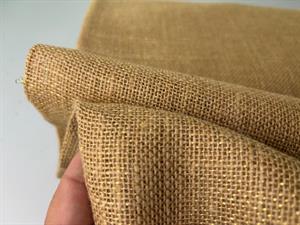 Hessian - natur med guldglimmer