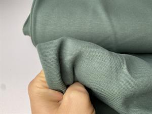 Ribana ribjersey - støvet tealgrøn