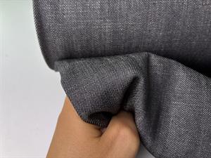 Twillvævet denim - lækker gråblå