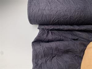 Fastvævet - dyb blåsort med fed struktur