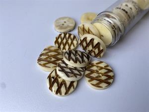 Naturknap - ca. 21 mm