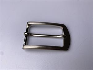 Bæltespænde - sølv look, 52 mm