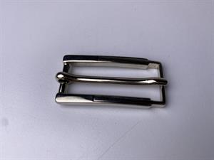 Bæltespænde - sølv look, 44 mm