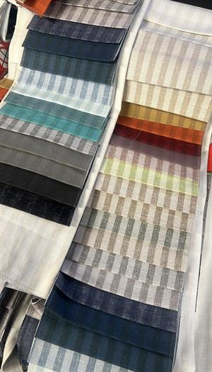 Parti på striber - farvekort FÅ FØRST BESKED