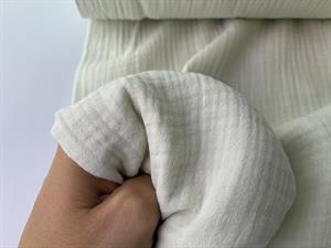Dobbelt gauze - light pebble melange