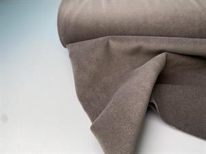 Vævet bomuldsvelour - smuk nougatfarvet