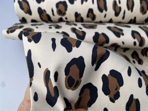 Twillvævet bengalin lignende buksestof - light leo