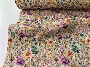 Dobbelt gauze - yndige blomster