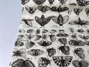 Patchwork stof - moth collection