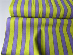 Patchwork stof - Tula Pink's purple / acid lime