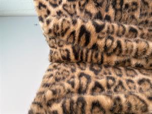 Fake fur - superblød leopard print 