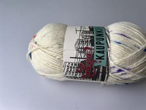 Strømpegarn - Kaleva fra Kaupunki Lanka, isblomst