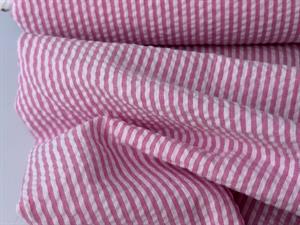Bæk og bølge - lækre striber i pink / offwhite