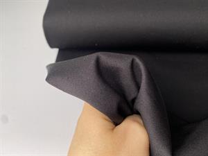 Polyester jersey - sort