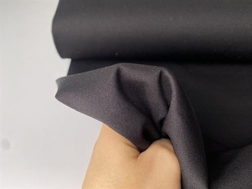 Polyester jersey - sort