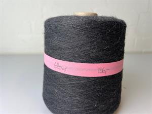 Transilana ultratynd følgetråd - 100% uld til vanvittig pris, dark grey melange