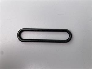 Ring - sort metal, 6,7 cm