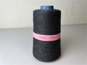Transilana ultratynd følgetråd - 100% uld til vanvittig pris, dark grey melange