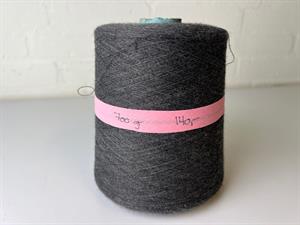 Transilana ultratynd følgetråd - 100% uld til vanvittig pris, dark grey melange