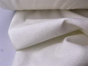 Viscosejersey - formfast i offwhite