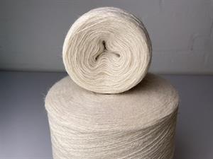 Transilana 100% uld - fin tynd følgetråd i offwhite, 100 gram