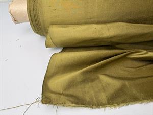 Thaisilke - smukt changerende varm grøn, eucalyptus