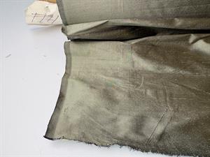 Thaisilke - smukt changerende varm grøn, green seaside