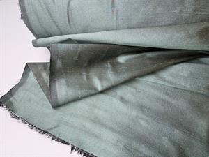 Thaisilke - smukt changerende varm grøn, mediterranean