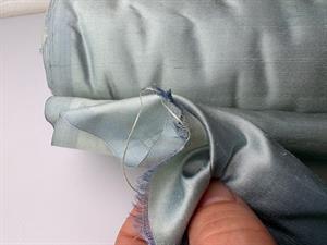 Thaisilke - smukt changerende varm mint, the sea