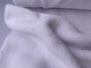 Fleece - almindelig kvalitet og kridhvid