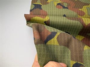 Teknisk stof - ripstop i big camouflage