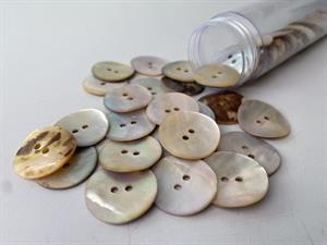 Perlemorsknap - perlemor, 23 mm