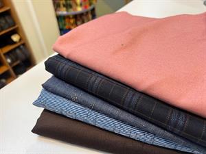Denim og buksestof restepakke