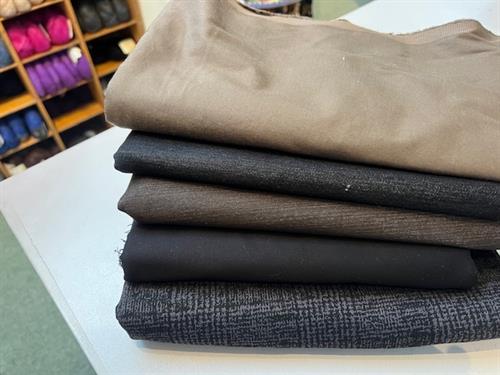 Denim og buksestof restepakke