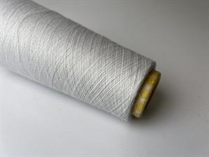 Baby cones med 100% cashmere - sart lysegrå, 75 gram