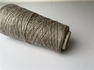 Baby cones med 100% cashmere - grey mel, 82 gram