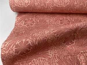 Patchwork stof - dark / light rose