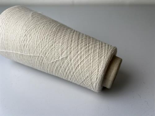 Baby cones med 100% cashmere - offwhite, 90 gram
