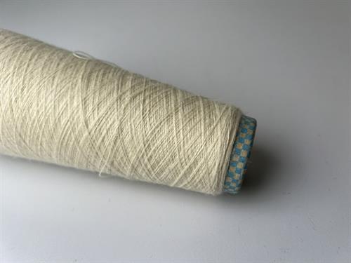 Baby cones med 100% cashmere - ecru, 25 gram