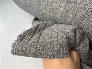 Beklædningsuld - grey melange deluxe