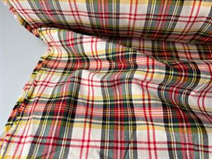 Fastvævet bomuld - garnfarvet med skønne tern