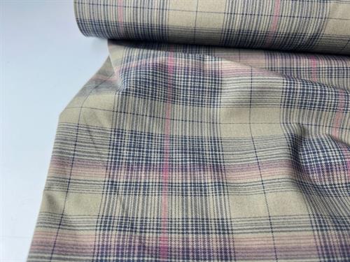 Fastvævet bomuld - flotte tern